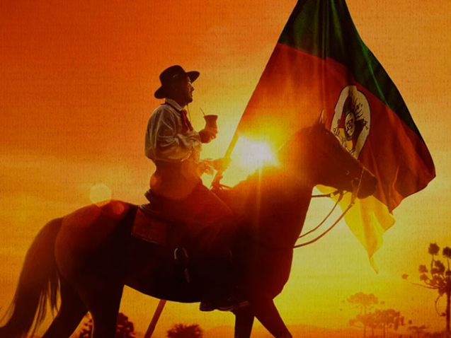 gaúcho a cavalo