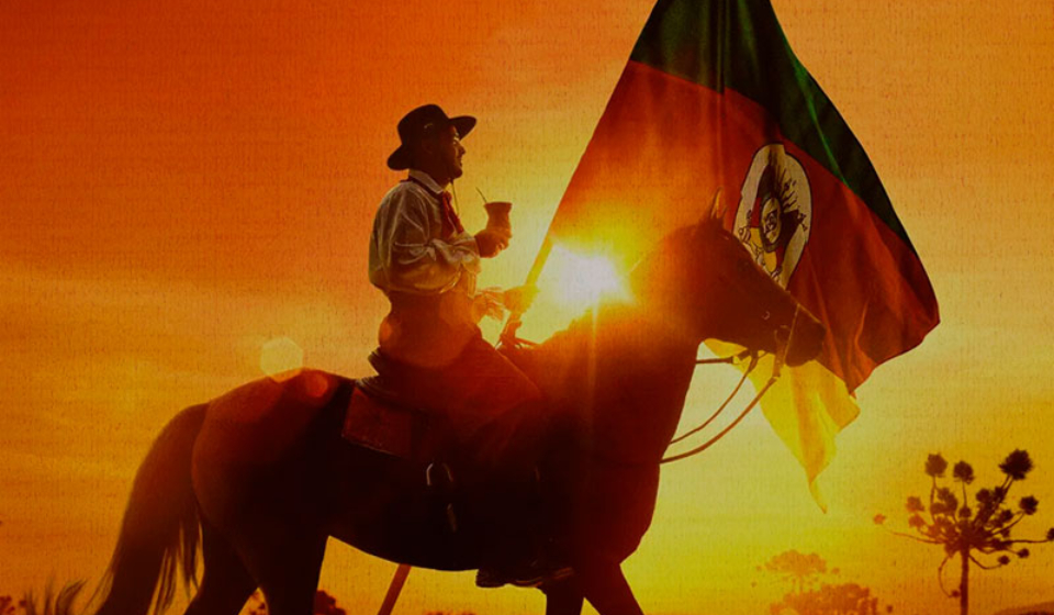 gaúcho a cavalo